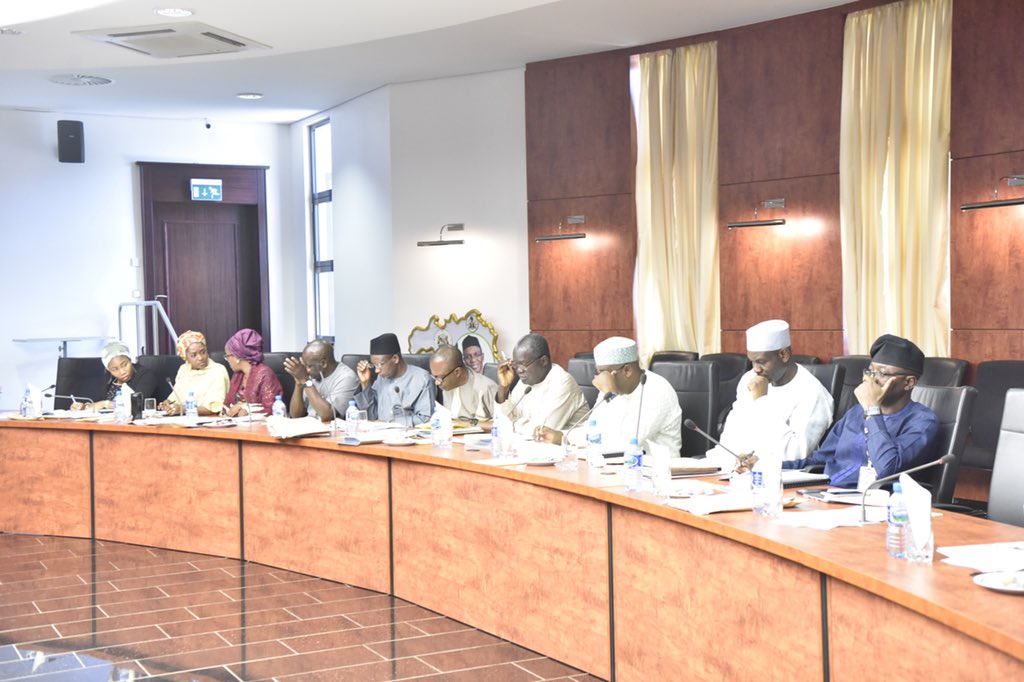 GovKaduna's tweet photo. Malam Nasir Ahmad @elrufai is now presiding at the State Executive Council meeting at the Government House Council Chamber. https://t.co/ZDRZ7G6f7N