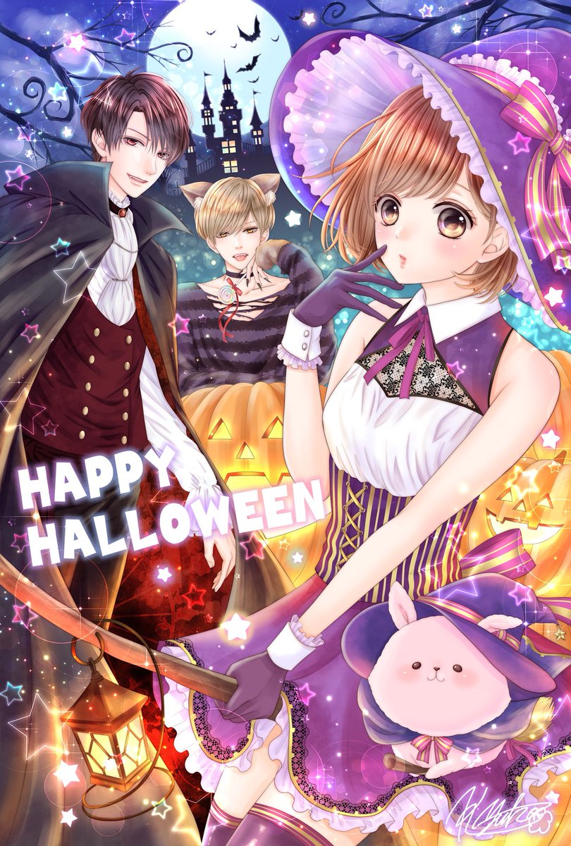 香純裕子 Happy Halloween りぼんカレンダー9月10月のイラストです 2ヶ月飾ってくれた方いたらありがとう 楽しいハロウィンをお過ごしください ᴗ