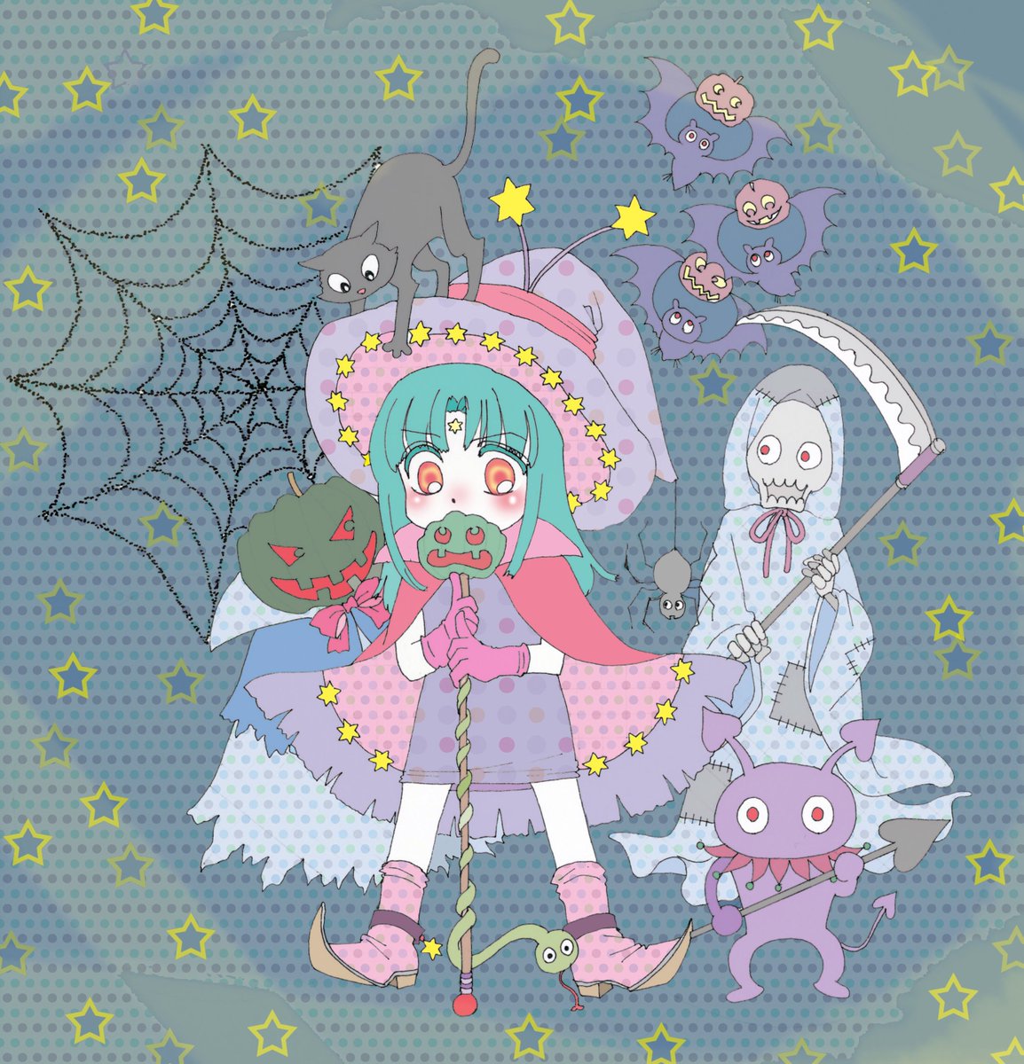 すみれ 童顔神 創作漫画 ハッピーハロウィン ハロウィン ハロウィンイラスト ハロウィンが大好きです 中途半端な仕上がりになってしまいましたが 賑やかで楽しい感じを目指しました 今夜限りの魔女っ子テシャ これからセンフィスの家に突撃 すみれ 童顔神 創作漫画 ハッピーハロウィン ハロウィン ハロウィンイラスト ハロウィンが大好きです 中途半端な仕上がりになってしまいましたが 賑やかで楽しい感じを目指しました 今夜限りの魔女っ子テシャ これからセンフィスの家に突撃