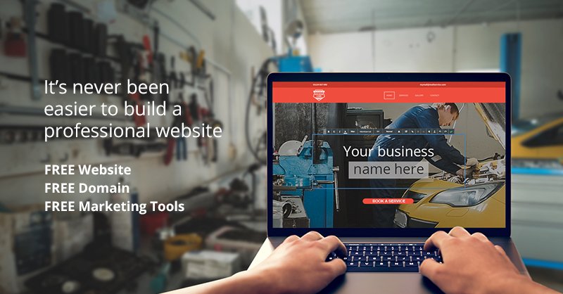 A business website - for #free -? That's right - <a href="/YellBusiness/">Yell Business</a> is offering a #website #builder with domain included, totally free - snap yours up today: bit.ly/2D5oXXG