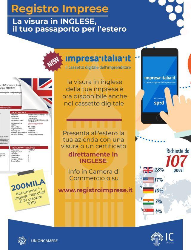 VISURA CAMERALE CON CNS SCARICARE