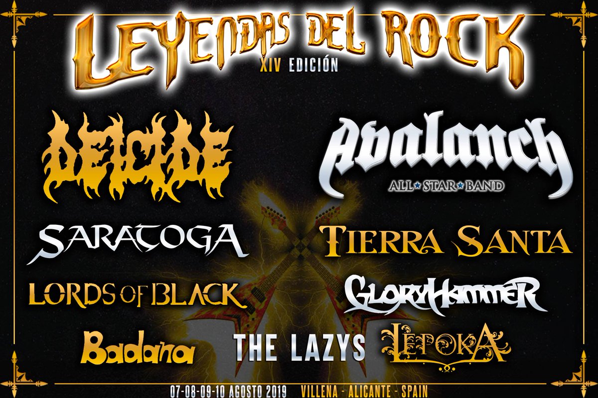 Cae el primer #festivaltocho de 2019. <a href="/LepokaFolk/">Lèpoka Oficial</a> al <a href="/LeyendasRockFes/">Leyendas del Rock</a>