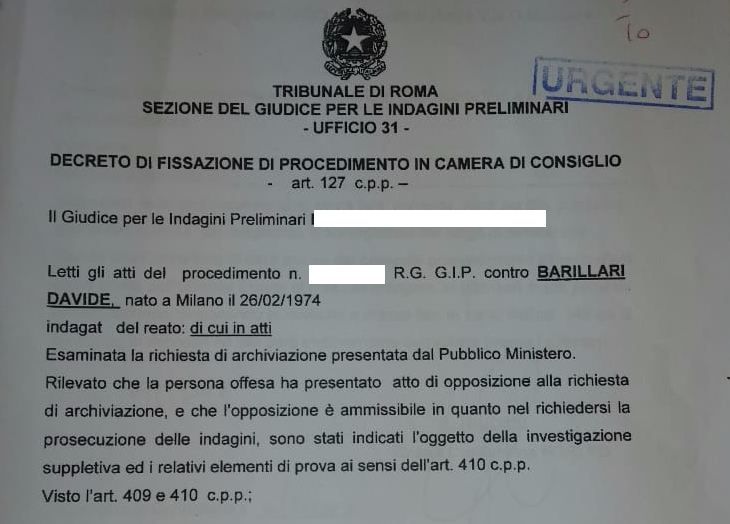 BarillariDav's tweet photo. Sono indagato. Ho ricevuto l'avviso di garanzia, un'altra medaglia al valore: mi ha denunciato il GRUPPO INI, una delle più ricche e potenti famiglie della sanità privata, i Faroni. Le mie visite ispettive e le mie numerose interrogazioni hanno dato molto fastidio... https://t.co/3CXdsZOzjX