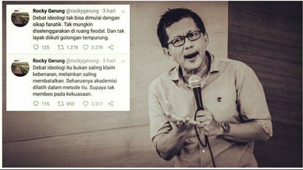 Quote Rocky Gerung - Kumpulan quote kata bijak