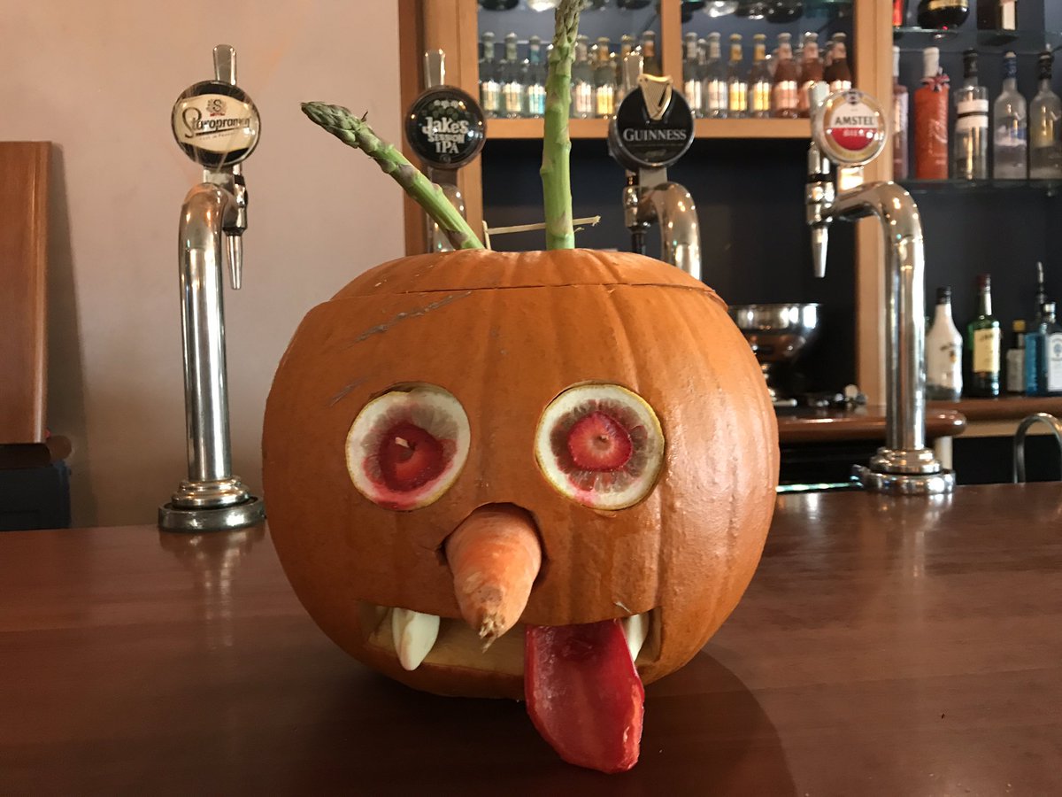 Pumpkin carving, face painting &amp; kids fancy dress competition Today from 4:30pm #halloween