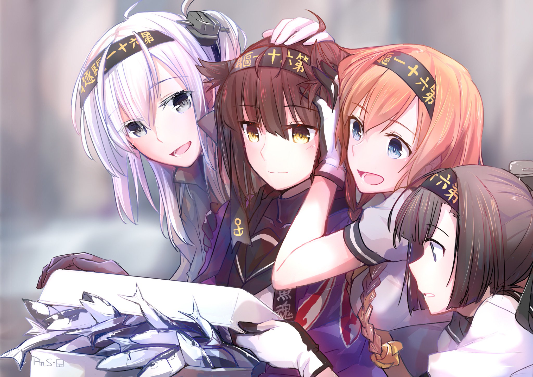 Pin S 品 秋刀魚mode 艦これ 秋月 照月 涼月 初月 Pin S 品 秋刀魚mode 艦これ 秋月 照月 涼月 初月