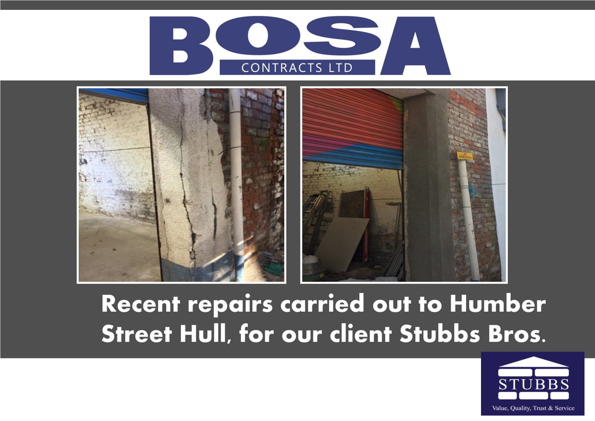 Repairs carried out on Humber Street in Hull, for Stubbs Brothers. #Concreterepairs #renderrepairs #concreterepairshull #concreterepairsyorkshire  #humberstreet