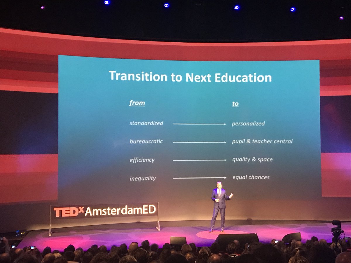 Prof. Jan Rotmans motivating the audience: “We are the system and we’re changing it.”