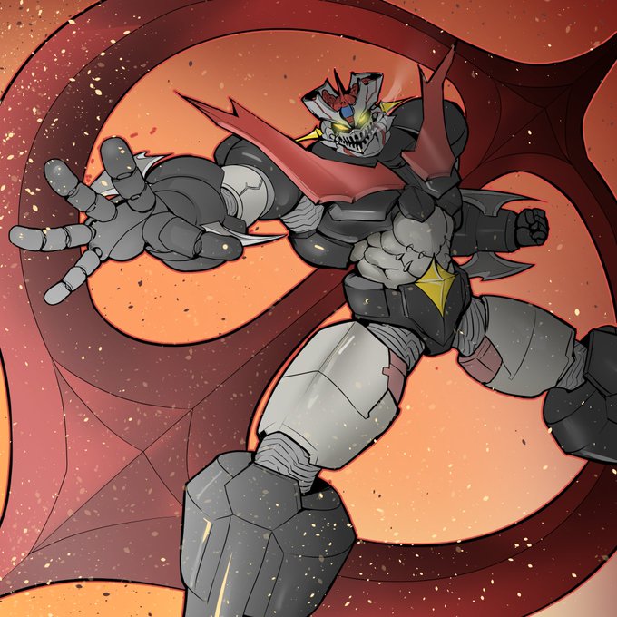 お友達のご要望でマジンガーZERO描いてみました。
マジンガーシリーズ見たことないのですがすごく格好いいデザインだったので今度漫画を読んでみようと思います 