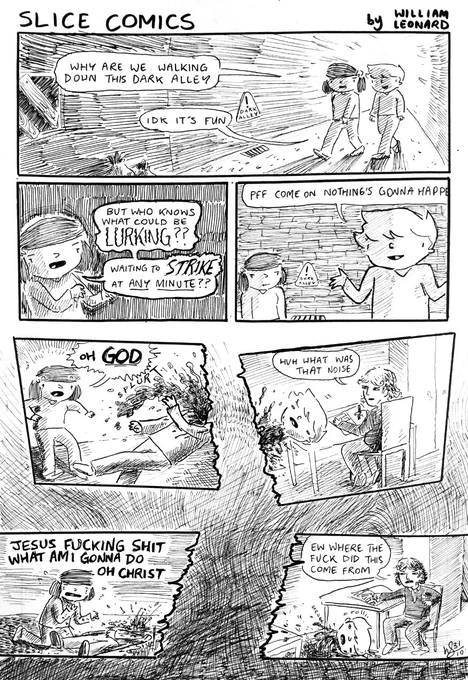 my #inktober suddenly returns for its rather 'cutting' conclusion!!
(cw: blood) 
