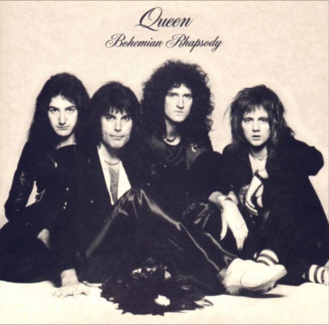 On this day in 1975, Queen released the single "Bohemian Rhapsody".
