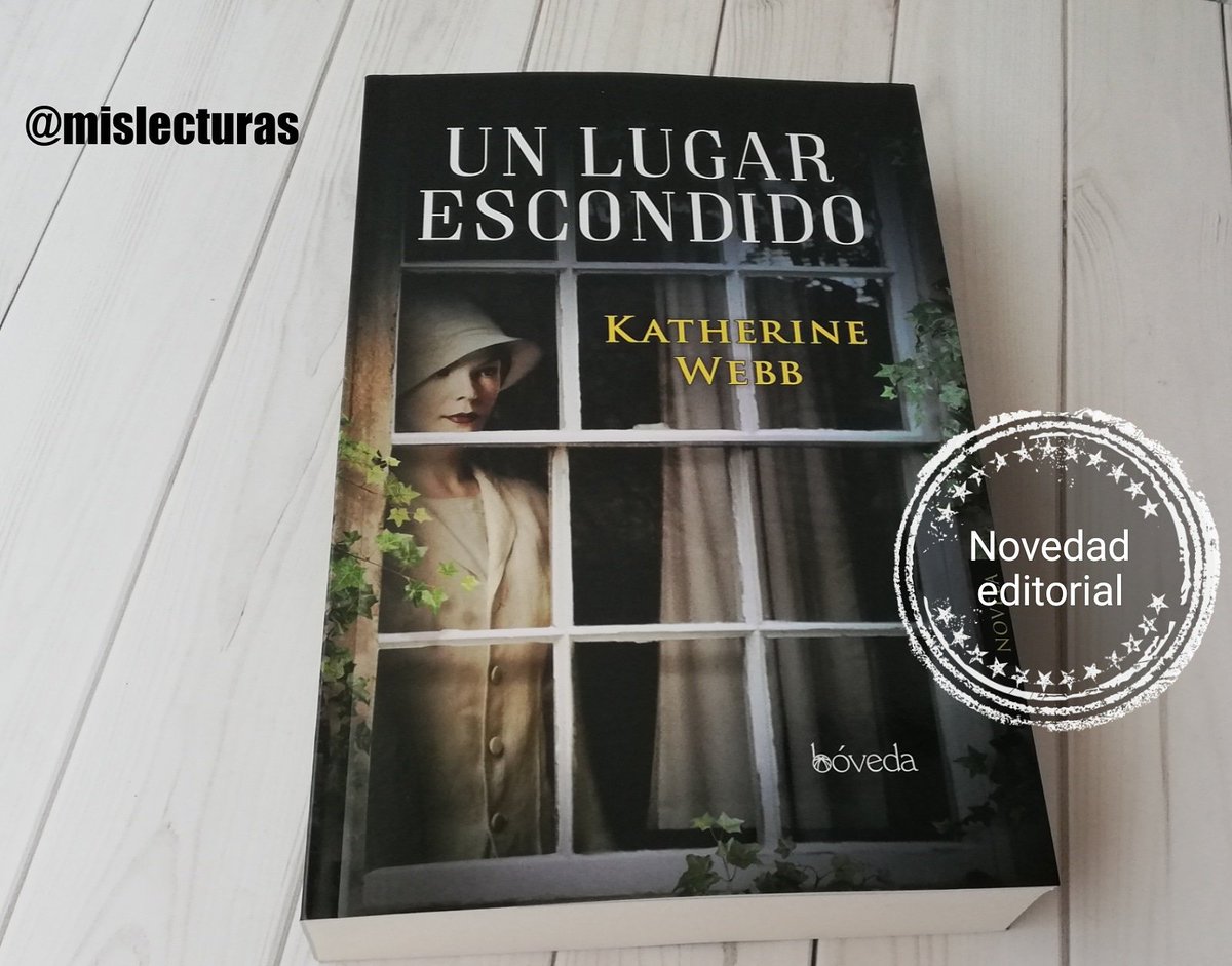 MisLecturasReto's tweet image. ¿Quién puede resistirse a esta preciosa y enigmática portada? Yo no lo he podido hacer y por eso será una de mis próximas lecturas
#unlugarescondido de Katherine Webb @BovedaEd 😍