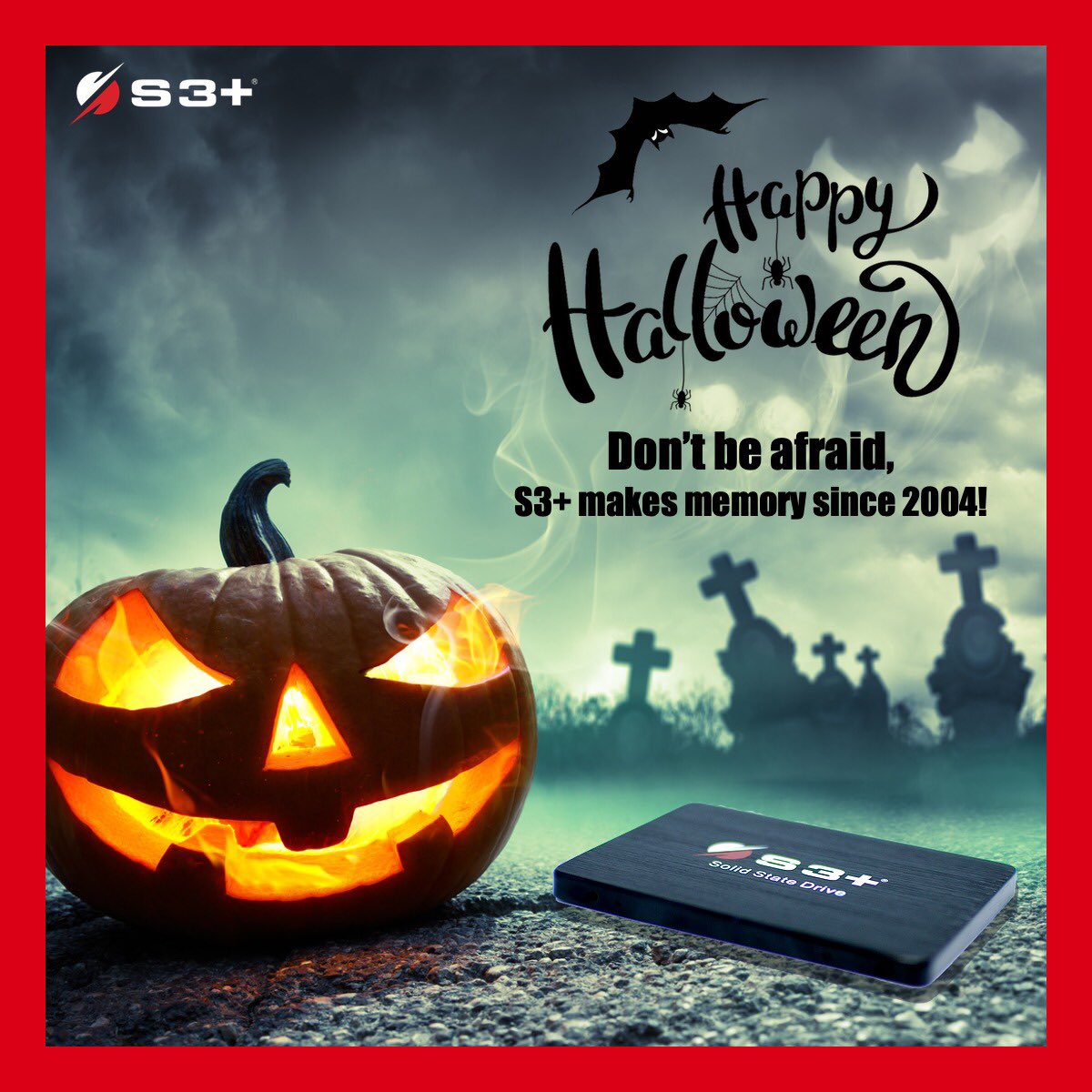 #HappyHaloween from S3plus staff!