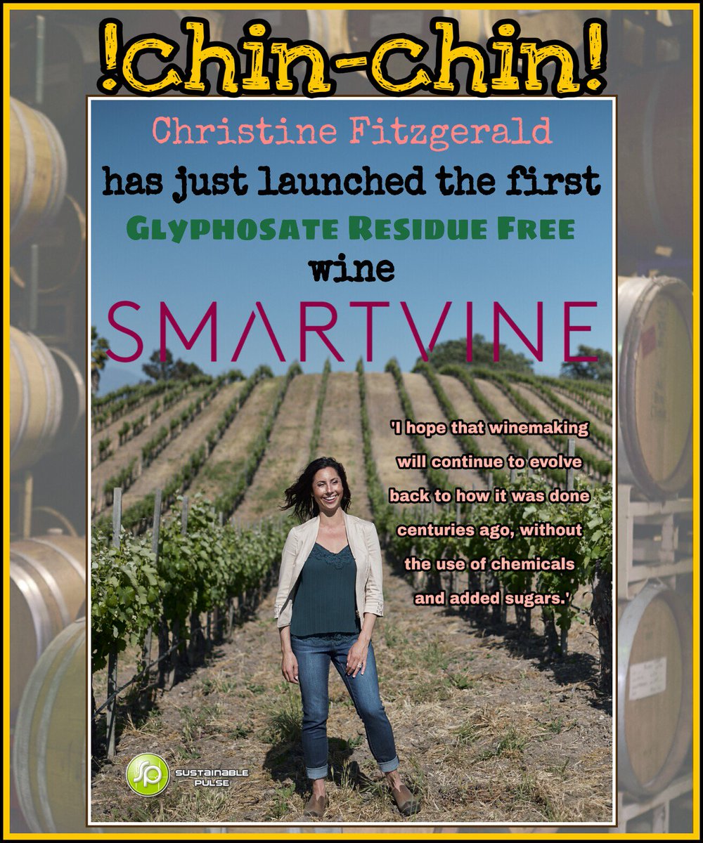 SustainablePuls's tweet photo. This is so great, lots of Californian wines are highly contaminated with glyphosate, so it is nice to know that we can drink one safely! #glyphosate #Monsanto #Bayer #GlyphosateResidueFree #DetoxProject
https://t.co/5dWSsLvnVV https://t.co/ACahXLxSdf