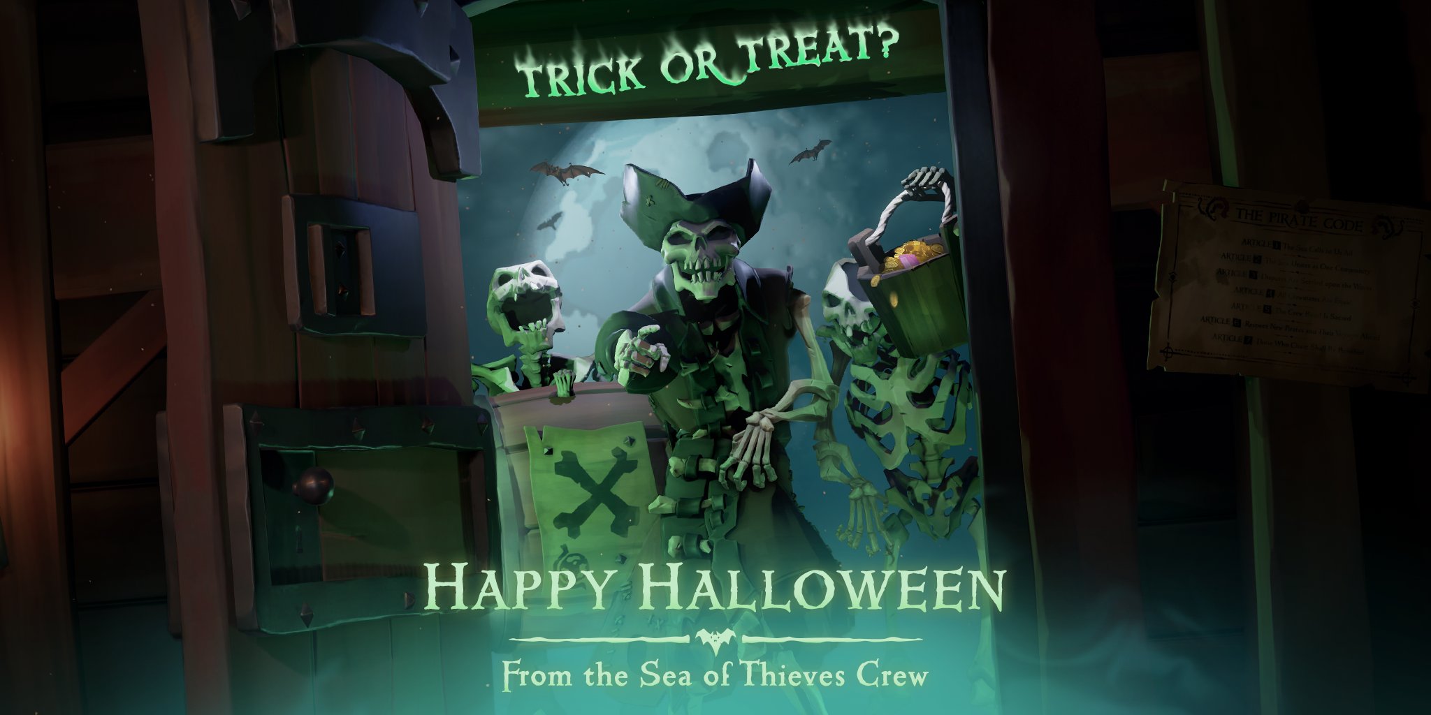 Sea of Thieves on Twitter "Wishing you all a Happy Halloween! If you