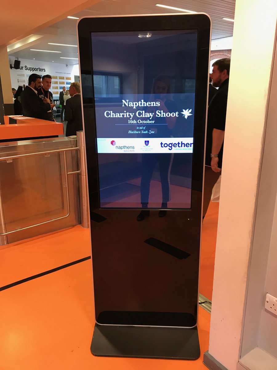 ADN_PLC's tweet image. We are very happy the event went well at @blackburnyz  last week with our totem and #AlphaInteractive touch screen. adnplc.com #Blackburn