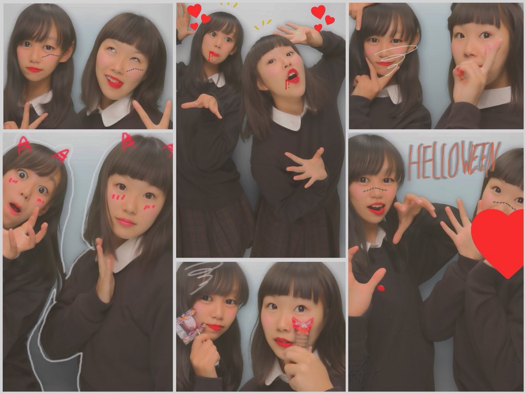 foC7u9l8IraAyjW's tweet photo. ハッピーハロウィン🎃👻

サンリブからのカラオケたのしかった！楽しすぎた😚💖
また、ゆっくりあそぼ🤩 https://t.co/tb3LvhdUYZ