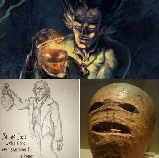Drunk Jack offered up his soul in exchange for payment of his pub tab! When the Devil came to collect Jack climbed a tree! Carved a cross to stop the Devil who forgave Jack& #39;s debt & granted him an ember from fires of hell to light his way! Jack-o& #39;-lantern!   #Halloween   #Samhain