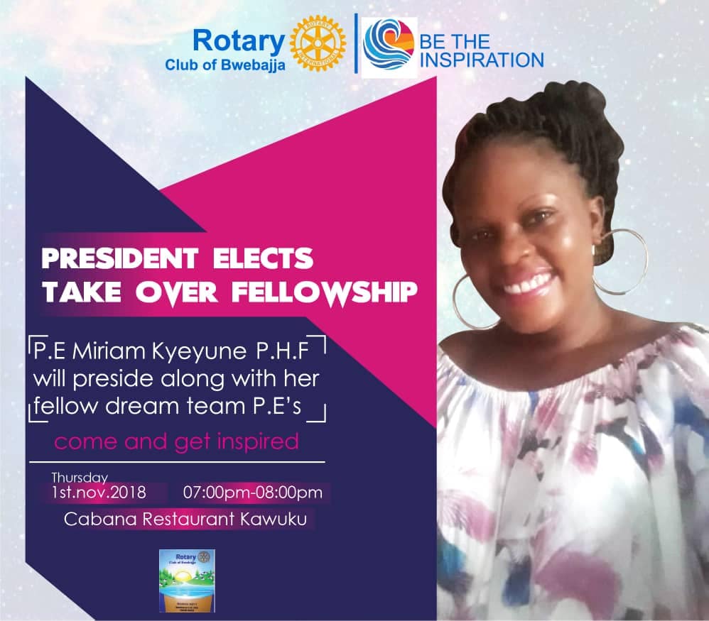 happily waiting to see you fellowship with us this Thursday, 1st nov, 2018 <a href="/Mqgalabuzi/">Moses Quinion Galabuzi</a>  <a href="/RctEbb/">ROTARACT ENTEBBE AIRPORT-THE PILOTS ✈✈✈ - RID9214</a> <a href="/RotaryLiamuiga/">Rotary Liamuiga</a>