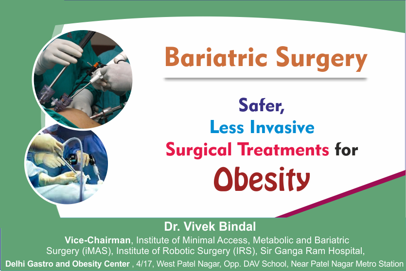 drvivekbindal's tweet image. #safer #lessinvasive #surgicaltreatments  for #obesity