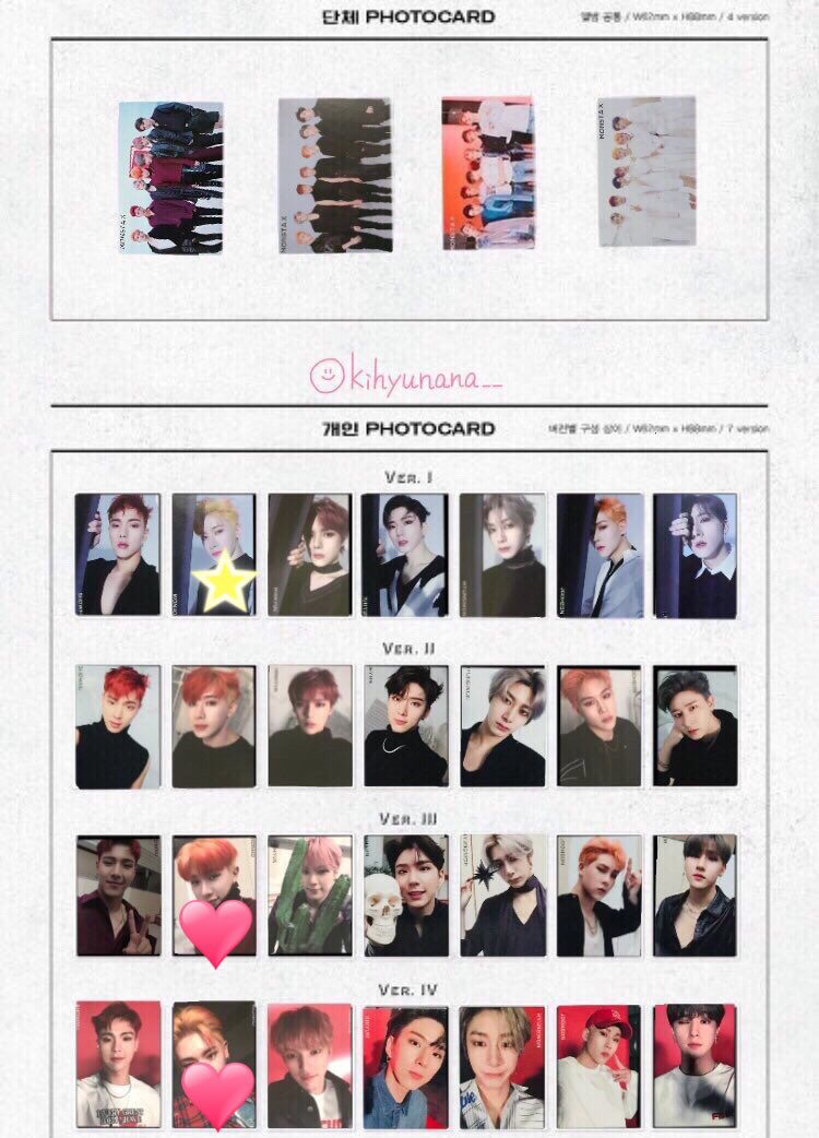 MONSTA X トレカ 4 pL3WlRUW4D - iuu.org.tr