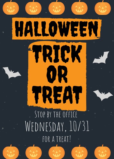 mcquarterspgh's tweet photo. Stop into the office today for a Halloween treat! https://t.co/TtFgesPQHG