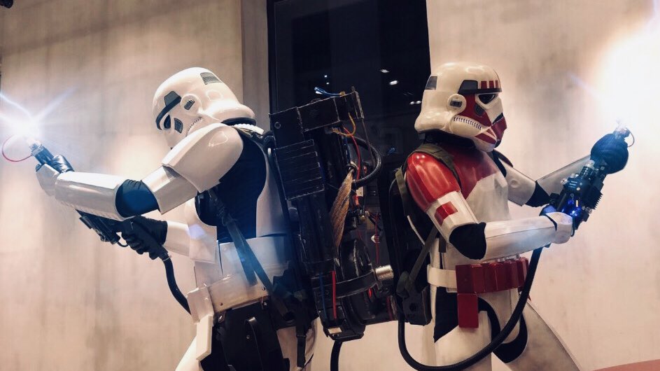 hk_501st's tweet image. We are here to bust all “Force Ghosts”! Dead Jedi should stay dead!
#WhoYouGonnaCall #Stromtrooper