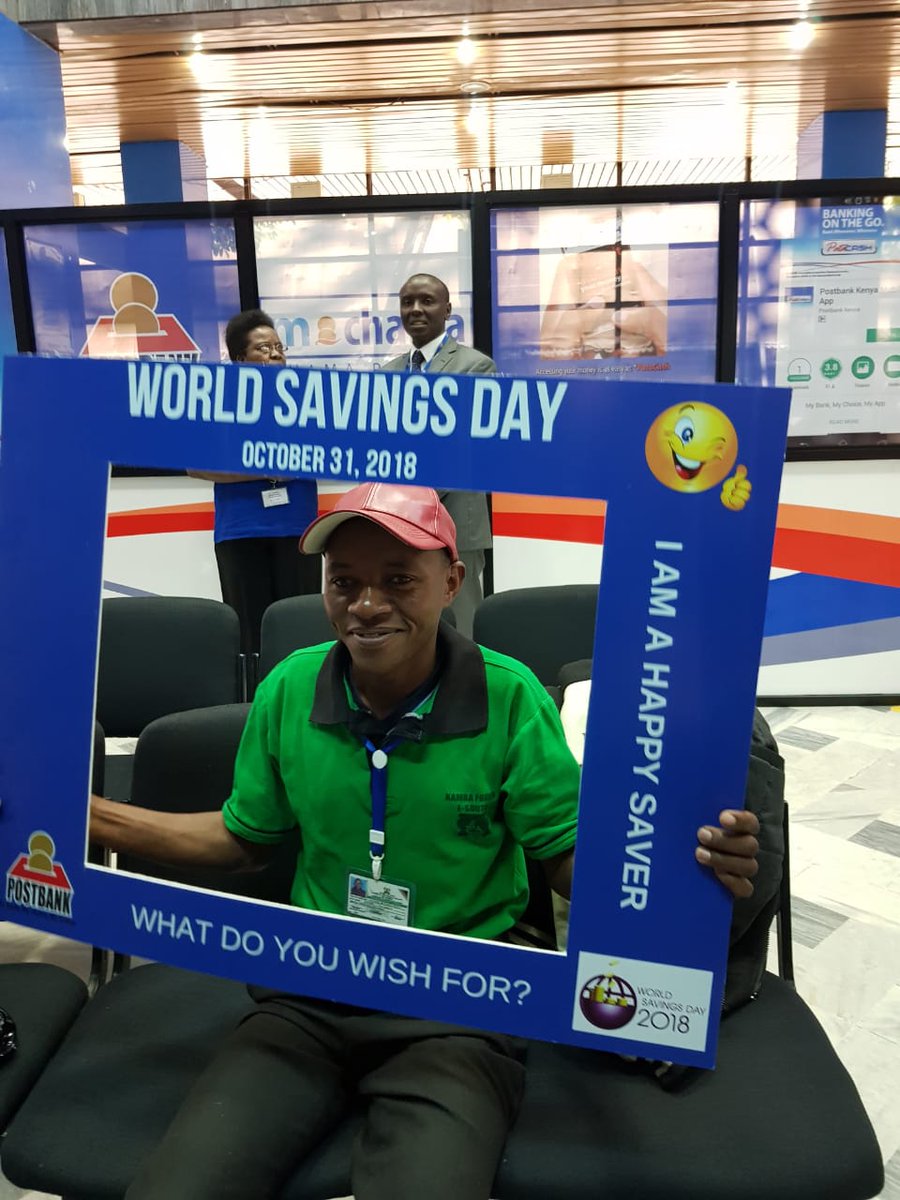 Postbank1's tweet image. Happy #WorldSavingsDay2018 to all the happy savers from @Postbank1. #WhatDoYouWishFor share your dreams with us. @WSBI_ESBG @postbankug