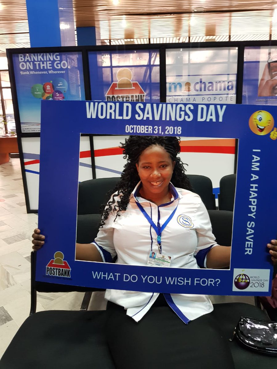 Postbank1's tweet image. Happy #WorldSavingsDay2018 to all the happy savers from @Postbank1. #WhatDoYouWishFor share your dreams with us. @WSBI_ESBG @postbankug