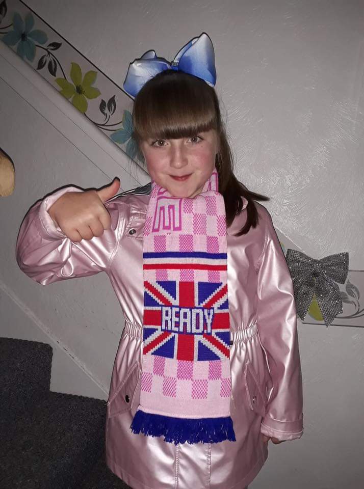  my wee lass shearing her 10th birthday with you. Happy birthday   