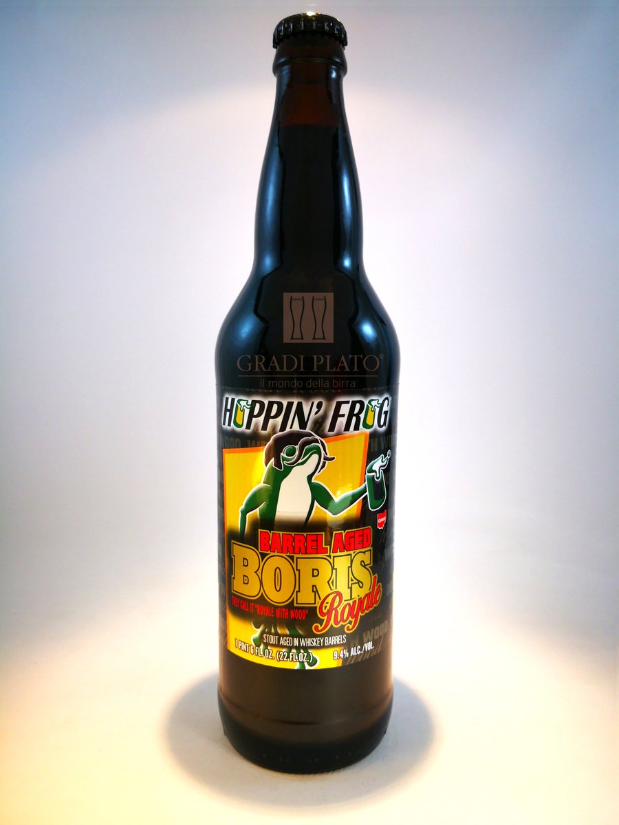 GradiPlato's tweet image. #BORIS #BORISRoyale @hoppinfrog #HoppinFrog #OatmealImperialStout #WhiskeyBarrel #WhiskeyBarrelAged #BORISRoyaleBarrelAged #OhioCraftBeer #AmericanCraftBeer #WhiskeyBarrelAgedStout #BirraArtigianale #CraftBeer #BirraArtigianaleAmericana #BirraArtigianaleDellOhio  #USACraftBeer