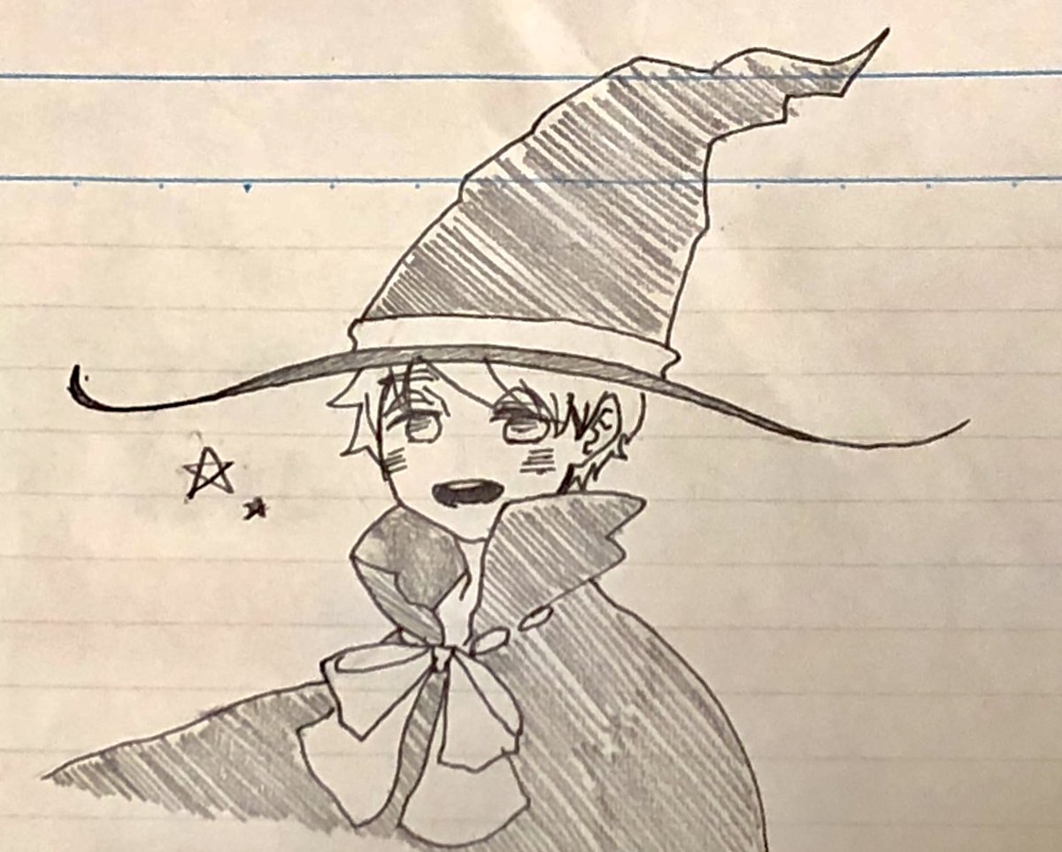 一応ハロウィンだし、創作でハロウィンっぽいもの描きました?
アナログです手抜きです意外とちびキャラ難しいです
個人的に赤ずきん♂とフランケンがすき
#ハッピーハロウィン
#創作
#アナログ 