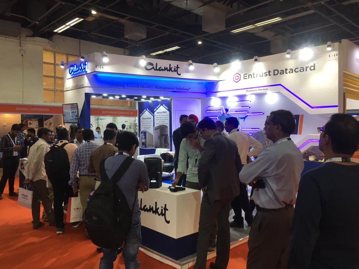 alankit_limited's tweet photo. Alankit feels proud in being a part of Smart Card Expo 2018. We at Alankit, are exhibiting the data card printers. Visit us tomorrow at Hall no- 7A and Stall no-C-14 at Pragati Maidan. Our experts will be glad to serve you.
#Smartcardexpo #PragatiMaidan #Datacardprinters #Alankit https://t.co/cyLyi4XvGO