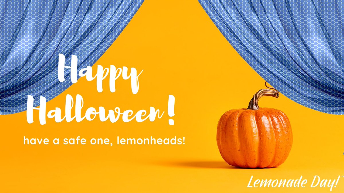 Have a fun &amp; safe Halloween, lemonheads!