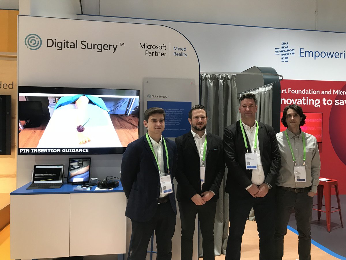 TouchSurgery's tweet image. Are you attending @microsoft #FutureDecoded this year? Come meet us at the "Empowering Healthcare" section and get your hand on our lastest Holo External Fixation demo  #ChangingSurgery