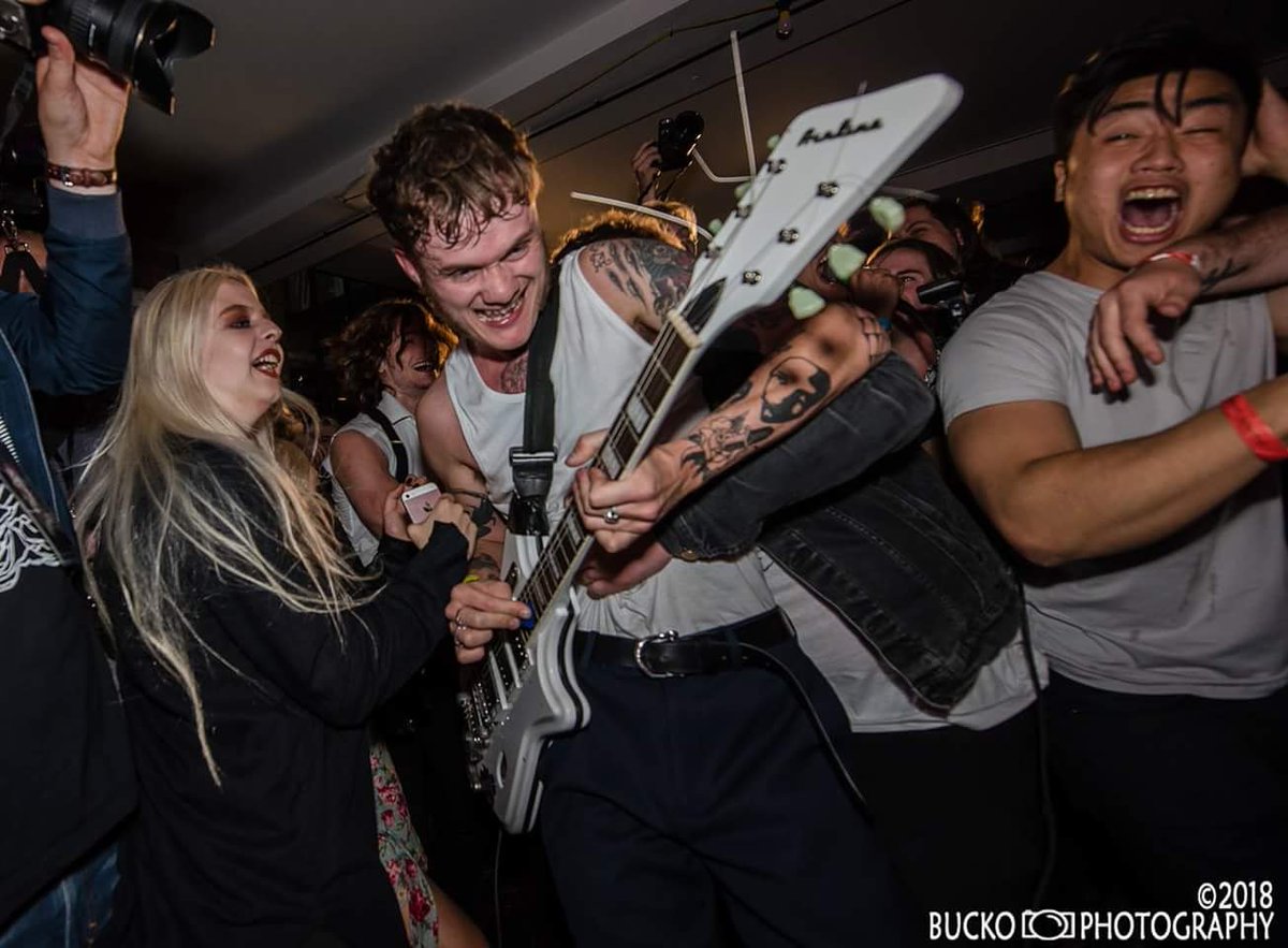 There was no clearer show stealer than @STRANGEBONES at this year's Liverpool Calling. 

Just look at that picture that captures the madness from <a href="/bucko_photo/">BuckoPhotography</a> 

Go follow Bucko and the band

#LC2018