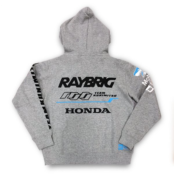 新グッズ「RAYBRIG×TEAM KUNIMITSU 2018 NEWERA フードパーカー ver.2
