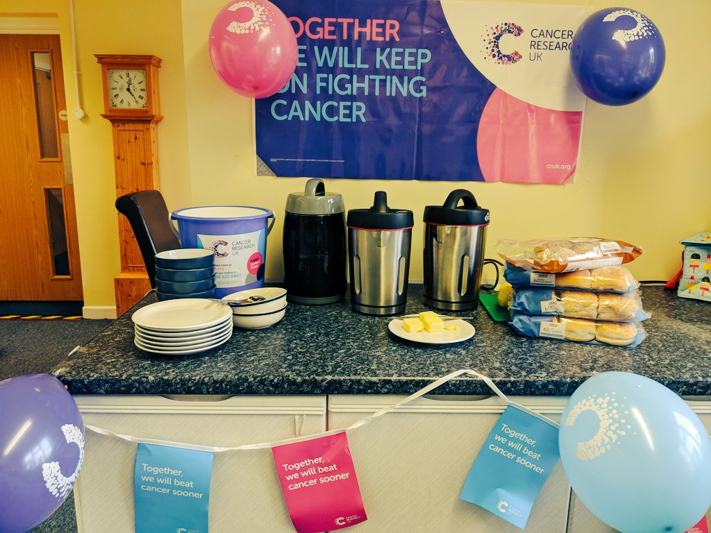 alldayts's tweet photo. Is there anything better on a cold day than a hot bowl of homemade soup? We think not and it's making money for charity... double win @CR_UK https://t.co/TYt3mCh3ur