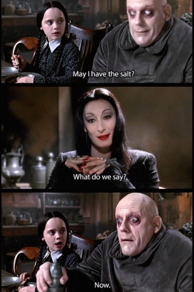 krista_mx's tweet photo. Happy Halloween All!! Let’s not forget our manners for trick or treat! #wednesdayaddamsrules #happyhalloween #october https://t.co/nzJNouSGrk