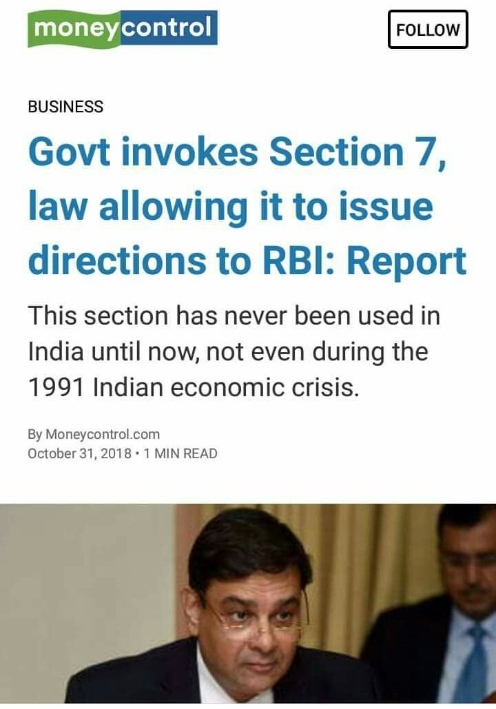 priteshshah_'s tweet image. This the worst thing Wich never happen in 70yrs..
Even at economic crisis RBI was not directed by govt
#ModiAttacksRBI