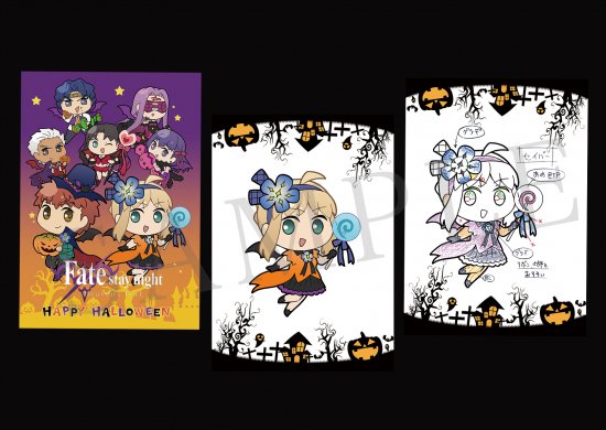 ufotable カフェ Fate HF ハロウィン A3タペストリー ufotable on X: