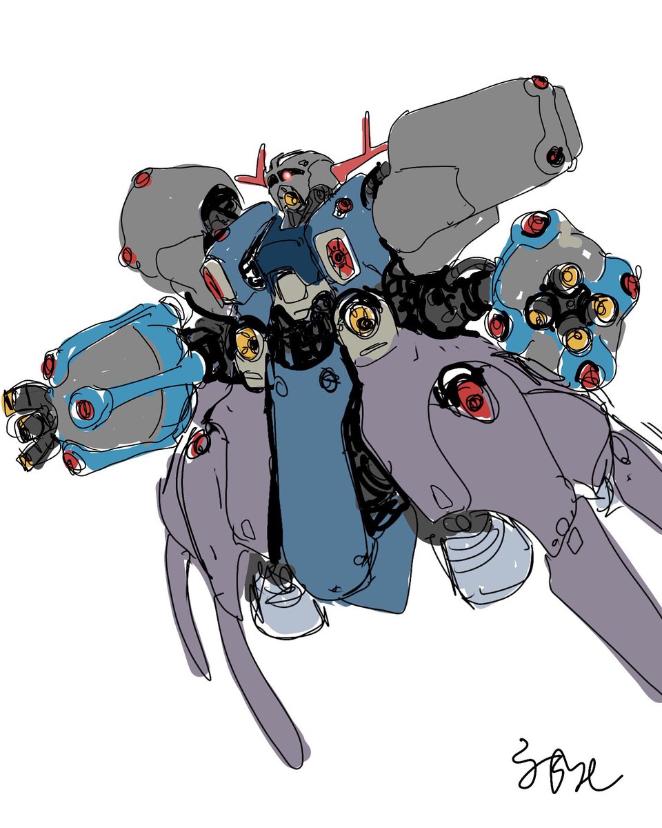 robot mecha no humans white background extra eyes one-eyed solo  illustration images