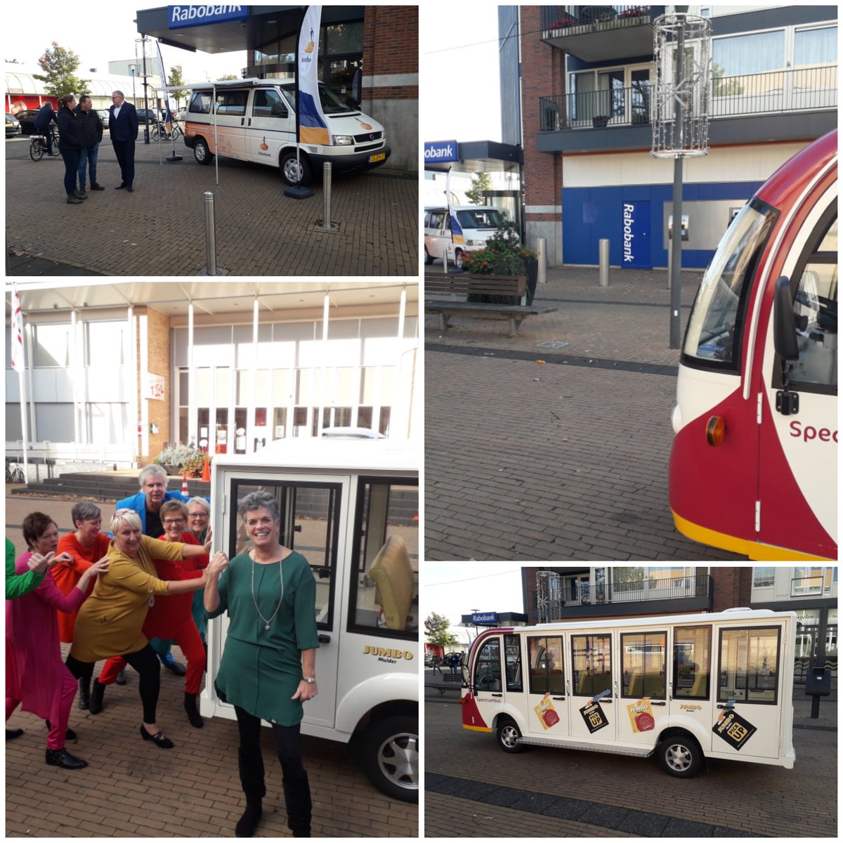 Het is zover! De ingebruikname van de centrumbus van het Spectrum in Beilen  <a href="/ZGDrenthe/">Zorggroep Drenthe</a> voor minder mobiele ouderen. Mooie samenwerking en ondersteuning  <a href="/JumboMulder/">Jumbo Mulder</a> <a href="/middendrenthe/">Gemeente Midden-Drenthe</a> @RaboAssenND en vele vrijwilligers. #trotsesponsor #busjekomtzo.