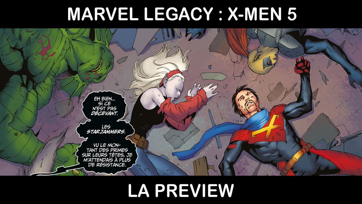 Marvel Legacy : X-Men 5 - La preview :
facebook.com/pg/PaniniComic…
Le 7 novembre au rayon comics.
#MarvelLegacy #XMen #Venom #Starjammers
#Marvel #ComicsPreview #PaniniComicsPreview #comics