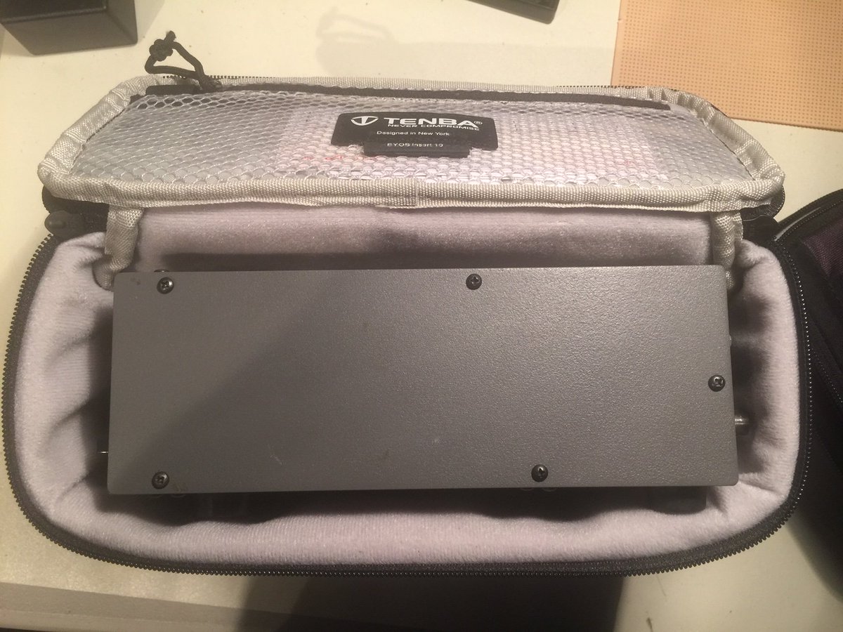 wa7wjr's tweet image. #ProTip: Soft camera cases from #Lowpro and #Tenba come in a variety of sizes and offer protection of radio equipment. I put my gear into these soft cases and then into my backpack or luggage when travelling to hlep cushion bumps and avoid scratches.
#HamRadio
#AmateurRadio