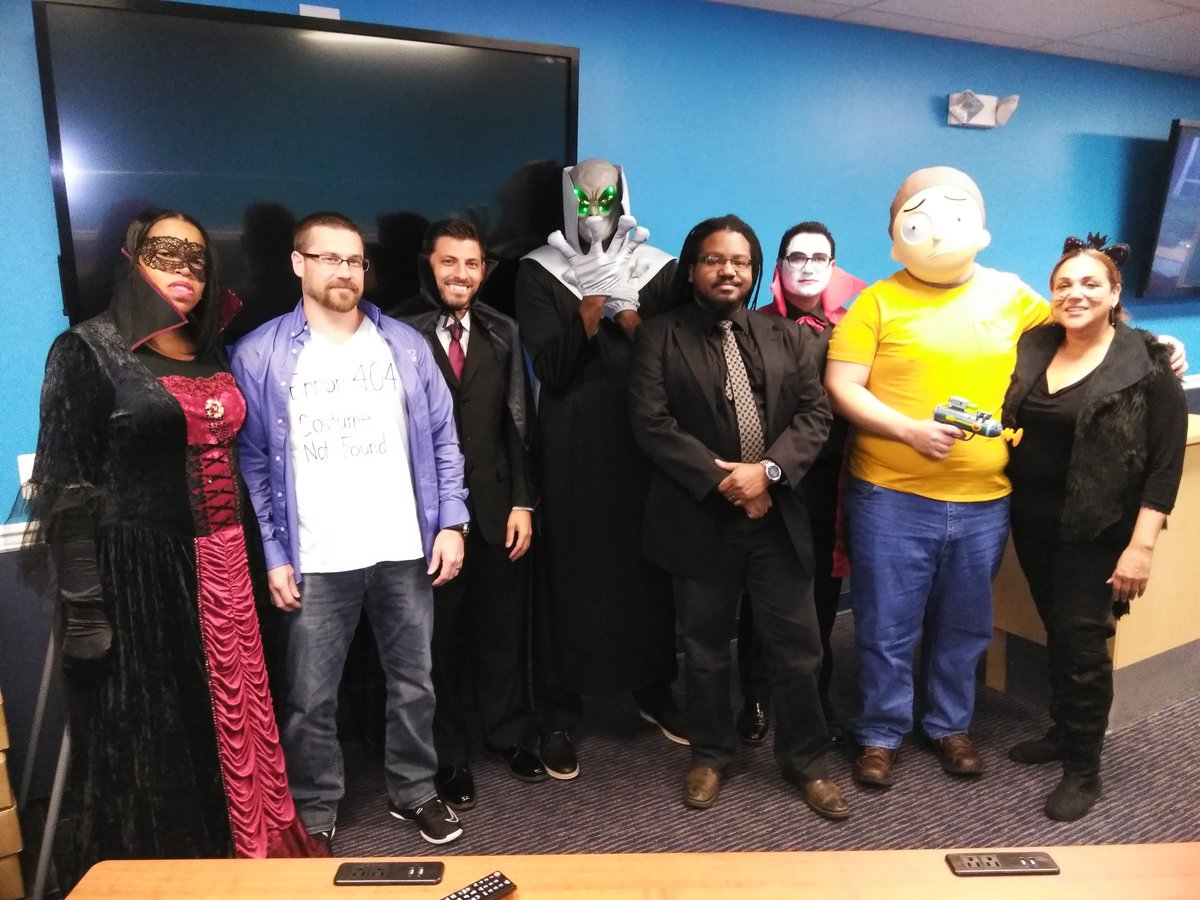 AdvancedCSG's tweet photo. Holloween Costume Competition!!! @ @AdvancedCSG 

#HappyHalloween #halloweencostume #trickortreat https://t.co/EjWKgv8KA9