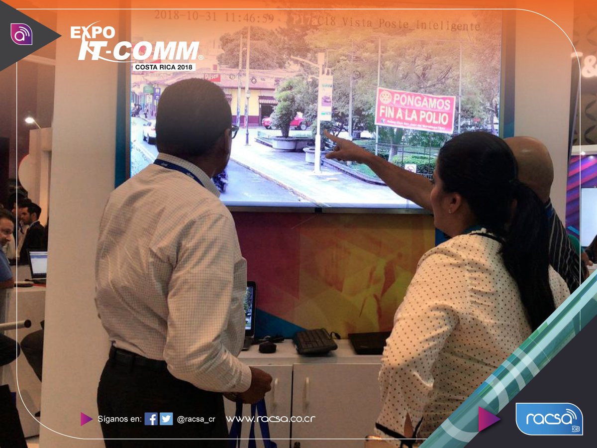 RACSA_CR's tweet photo. Los invitamos a visitar la ZONA @RACSA_CR en la #expoitcomm #GRUPOICE @kolbi_cr Cable Visión de Costa Rica. https://t.co/Vcpfk2PZJZ https://t.co/1etTajYCp6