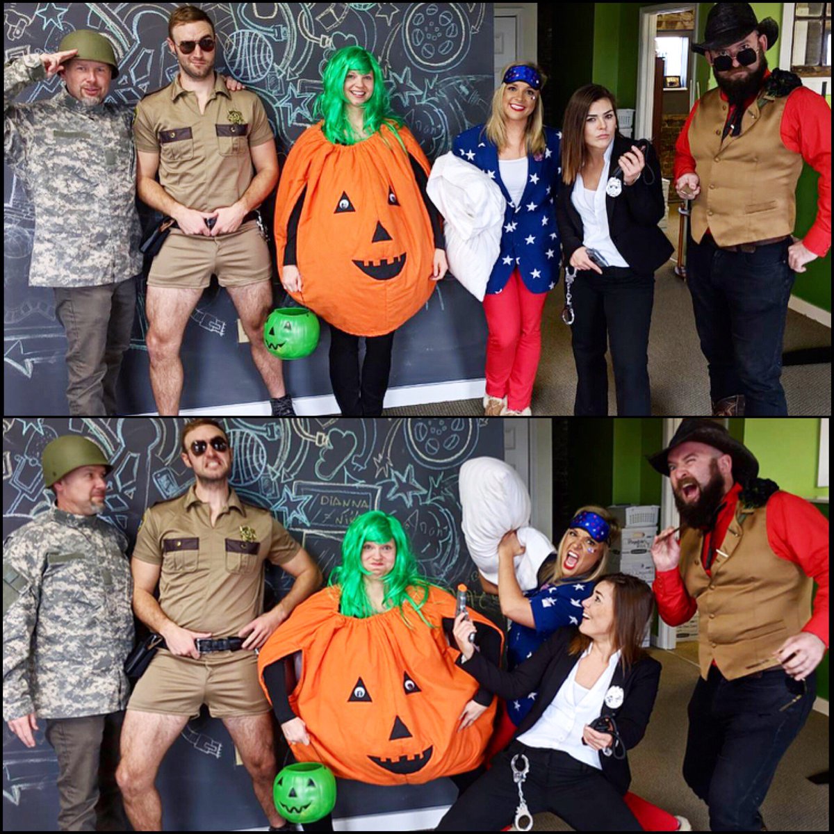 GoCodigo's tweet image. 7 costume contestants, 11 Chili entries, but only 2 champions!! The competition was stiff but Officer Dingle (the cousin of Officer Dangle) and David’s Bugaloo Stew took home the 1st place trophy and $100 cash prize in each event! #workhardplayhard #Halloween #chili #costume