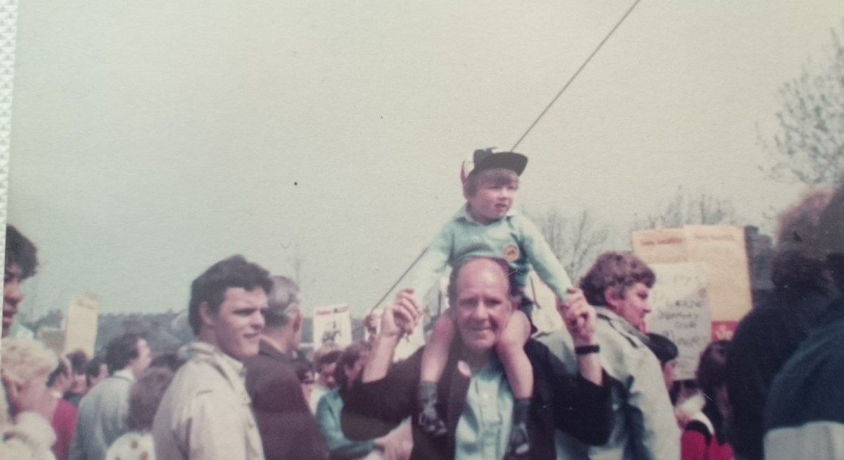 Here's my Dad with @Tuckleton   during the #MinersStrike @sajidjavid My Dad has passed away without seeing #OrgreaveJustice let's have an #OrgreaveJustice inquiry before any more ex miners die. 
#OrgreaveInquiry #OrgreaveJustice now....