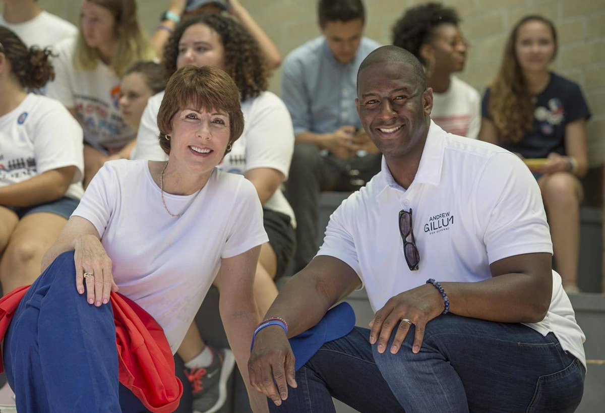 GwenGraham's tweet photo. To healing our divisions...
...meeting our challenges...
...and realizing the future Florida's children deserve...
...there is an answer.Vote @AndrewGillum for Governor. https://t.co/UuV5vd4Njo